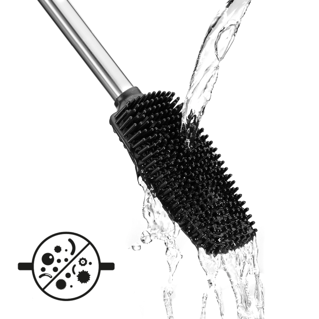 Szczotka Silikonowa Ze Stali Nierdzewnej TAYRA